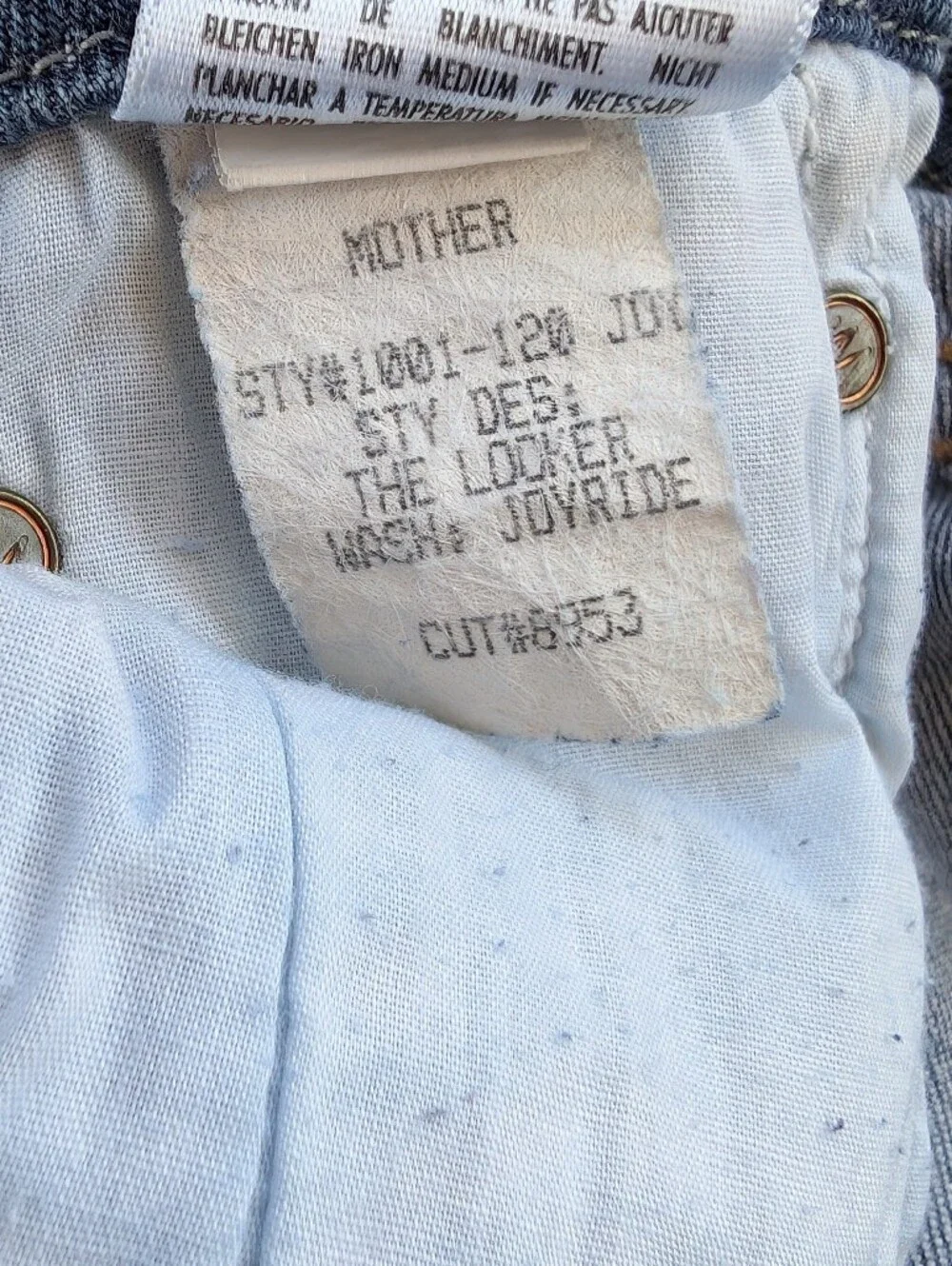 MOTHER looker skinny